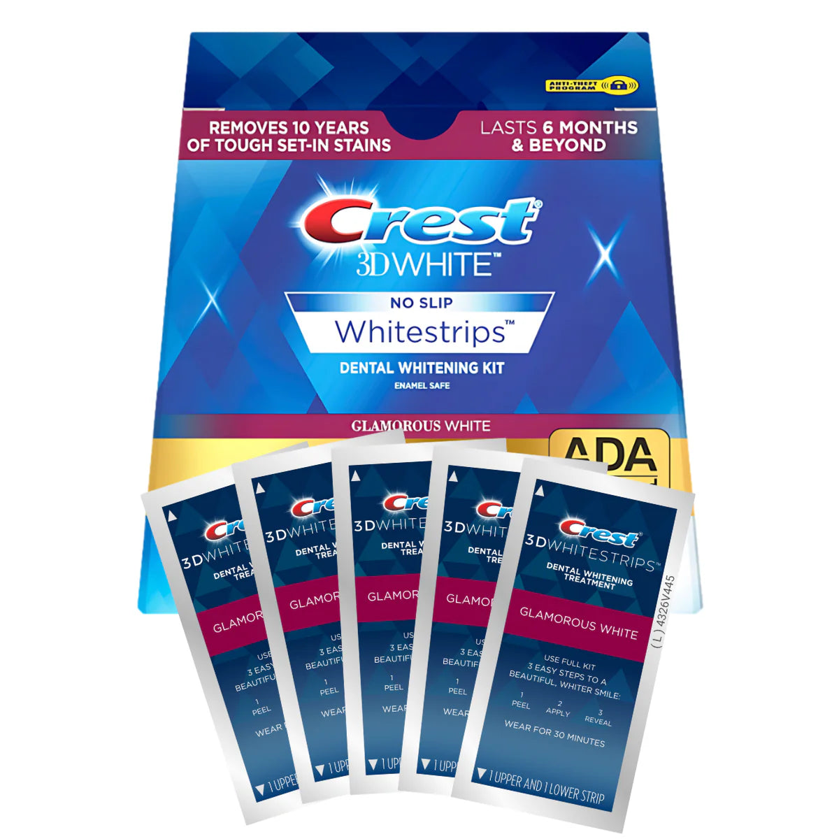 Crest 3D White Glamorous White Whitening Strips