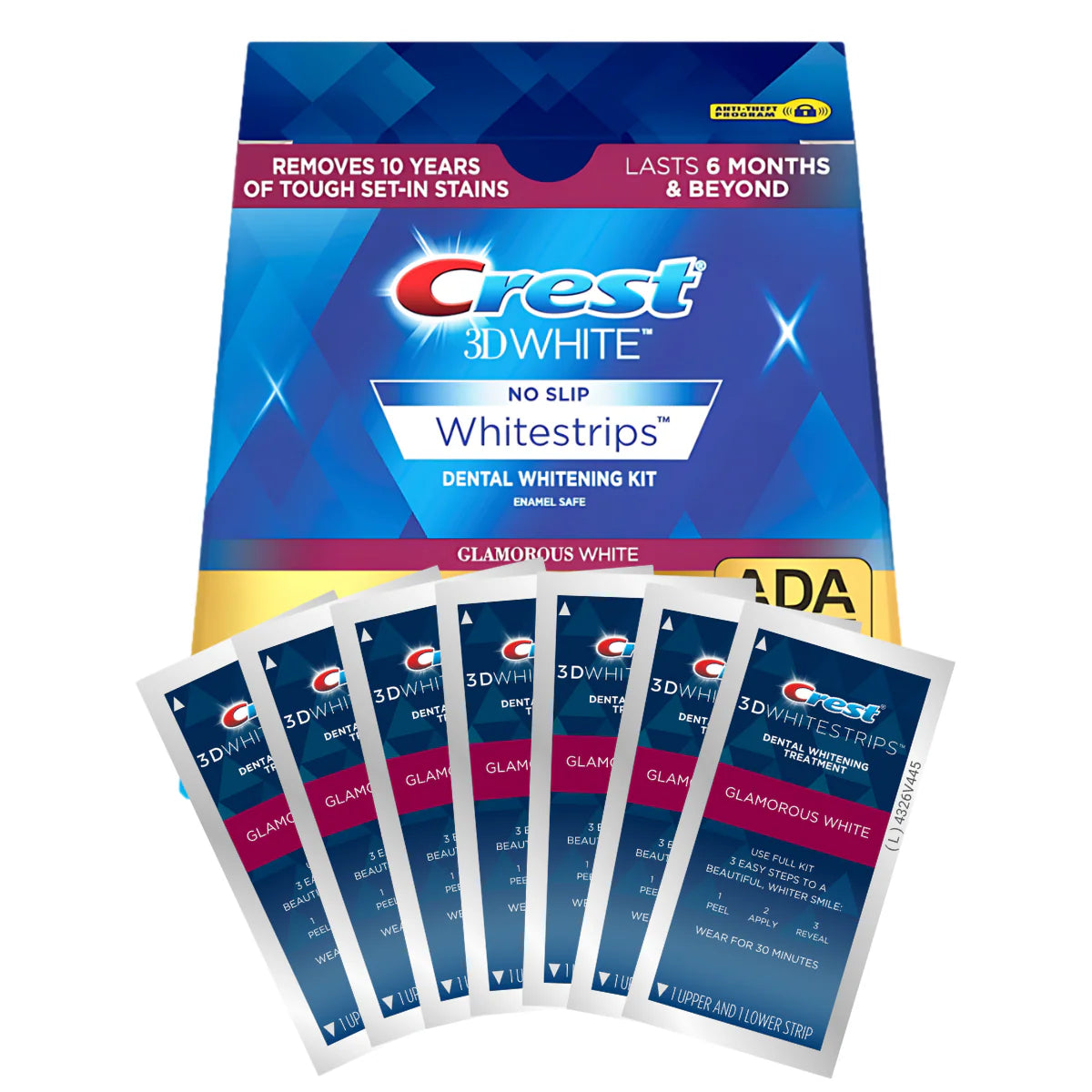 Crest 3D White Glamorous White Whitening Strips