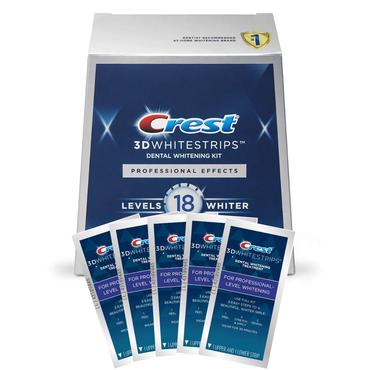 Crest Professional-Level 18 Whitestrips
