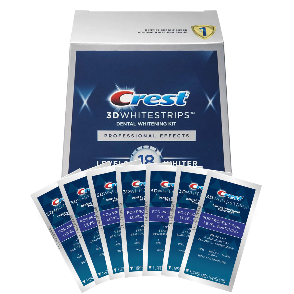 Crest Professional-Level 18 Whitestrips